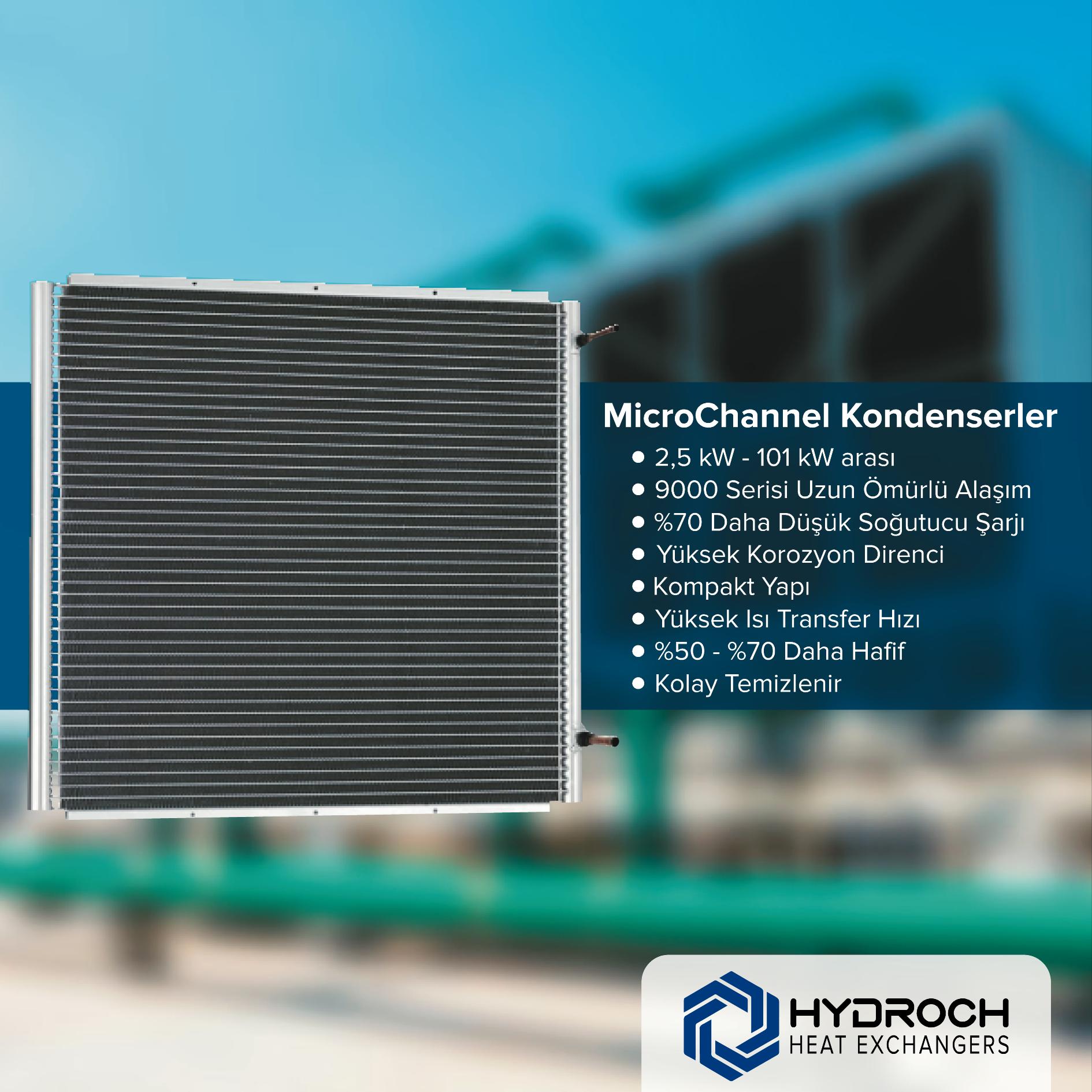 HMC Serisi MicroChannel Kondenserler