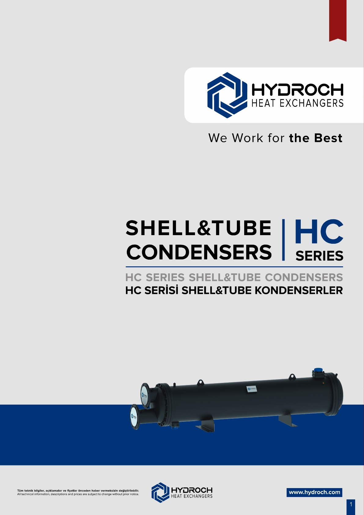 HC Series Fresh Water Cooled Condenser Catalog